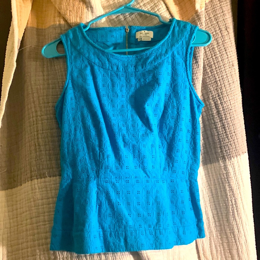 Kate spade embroidered top